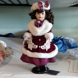 Porcelain girl doll.